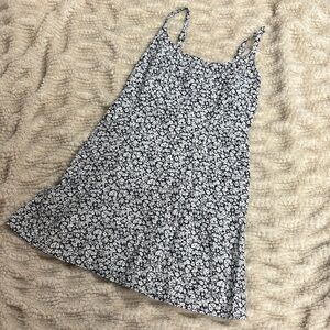 Old Navy Linen Floral Dress Mini